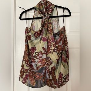 Lola&Sophie sleeveless floral print top size M